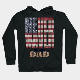 American Flag Dad Hoodie